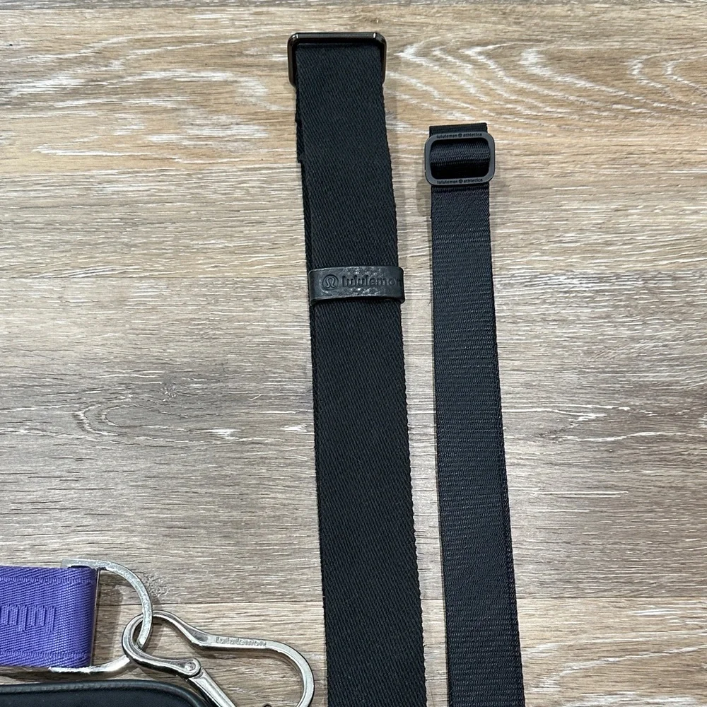 Like New! lululemon Now and Always Black Crossbody with Three Straps! - Picture 10 of 12